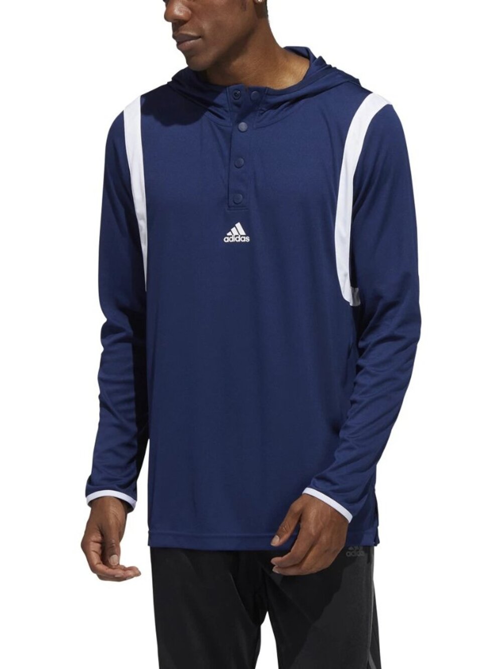 adidas Icon Pulse Shooter Mens Basketball Hoodie HF6648-205 Size Medium